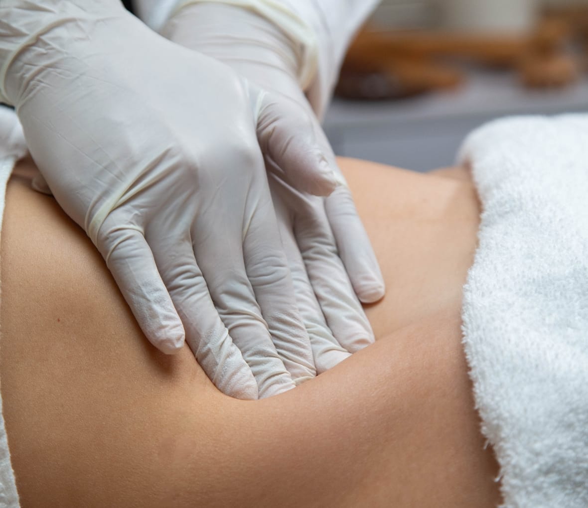 brazilian massage is being done