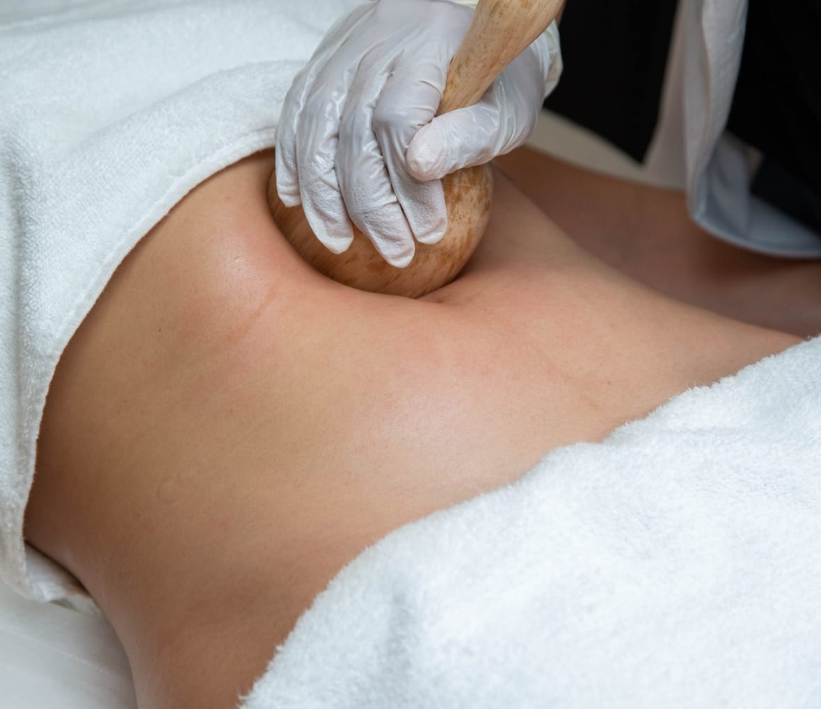 brazilian massage is being done