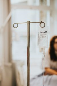 a pic of iv drip treatment